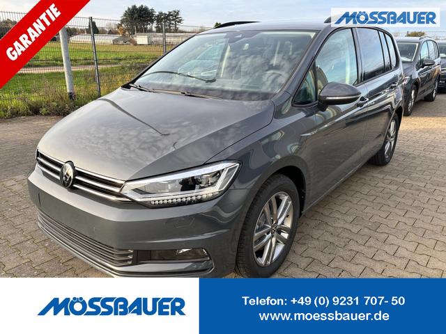 Volkswagen Touran - Comfortline 1.5 TSI 150 PS Klima, Parksensoren vo/hi, ACC-Tempomat, Nebelscheinwerfer, Radio Ready2Discover 8", M-Lederlenkrad, Abgedunkelte Scheiben, Dachreling, Digital Cockpit 8"