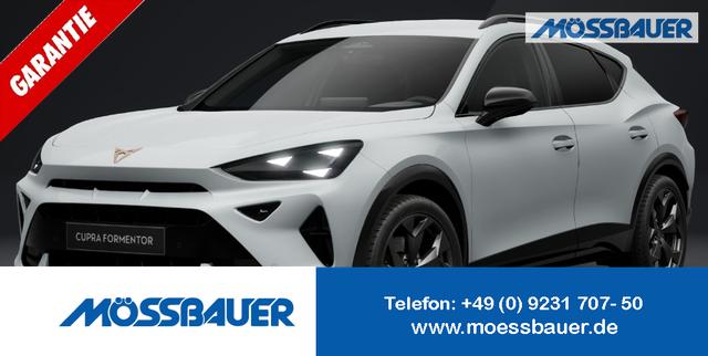 Cupra Formentor - Basis 1.5 eTSI 150PS DSG (AUTOMATIK), ANH&Auml;NGERKUPPLUNG, KESSY, ALARM, R&Uuml;CKFAHRKAMERA, ELEKTR. HECKKLAPPE, 18" Alu, Sitzheizung, M-Lederlenkrad beheizt, 3-Zonen-Climatronic, Parksensoren vorne/hinten, ACC-Tempomat, Digitales Cockpit 10", Radio 12,9"+Full-Link