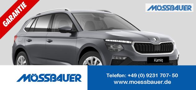 Skoda Kamiq 0 % Anzahlung - Selection 1.0 TSI 115PS, 5J GARANTIE, Grau-METALLIC, ELEKTR. HECKKLAPPE, ANH&Auml;NGERKUPPLUNG, BEH. FRONTSCHEIBE, Sitzheizung, Lenkradheizung, Ladeboden var, ACC, SIDE Assist, Virtual Cockpit 10", Parksensoren v/h, Kamera, KESSY, Privacy-Glas, 16" Alu, Climatronic