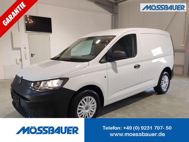 Volkswagen Caddy Cargo - 2.0 TDI 102PS 2-Sitzer Klima-PDC-Hecktüren180º-Schiebetür rechts-AHK-Sofort
