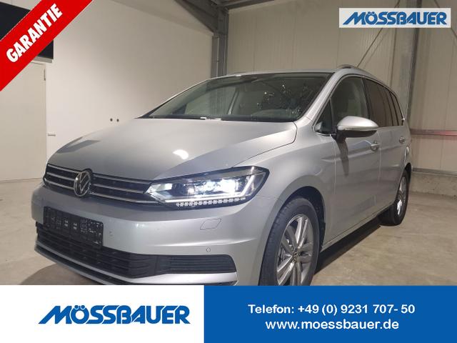 Volkswagen Touran - Comfortline 1.5 TSI 150 PS DSG 7-Sitzer-AHK-Navi-LED-Kessy-Rückfahrkamera-Parklenkassist-el.Heckklappe-ACC-3-Zonen Klimaautomatik-Chrompaket-17''Alu