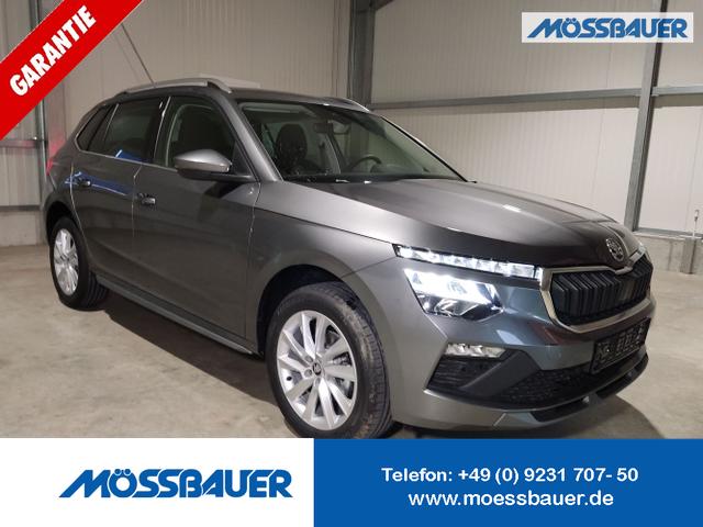 Skoda Kamiq - 130 Jahre Premium Edition 1.5 TSI 150 PS DSG Anhängerkupplung-AppleCarPlay-AndroidAuto-Winterpaket-Alcantara-DAB-Tempomat-Totwinkelassist-Kamera-SunSet-el.Heckklappe-17''Alu-Sofort