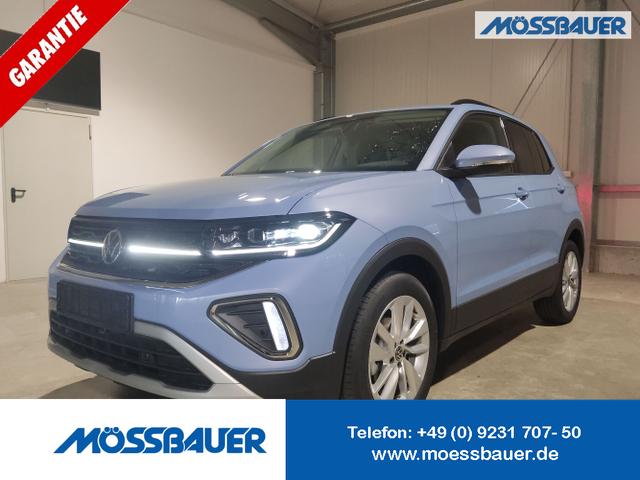 Volkswagen T-Cross - Exclusive 1.5 TSI 150 PS DSG AppleCarPlay-AndroidAuto-LED-Matrix-2-Zonen-Climatronic-Rückfahrkamera-Sitzheizung-Keyless-17''Alu-Sofort
