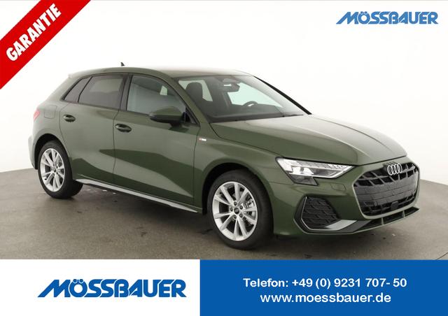 Audi A3 Sportback - TFSI 110 kW S line 35 S-tronic S-LINE, AHK, Matrix, Navi, el. Klappe, Kamera, Winter, 3 J.-Garantie
