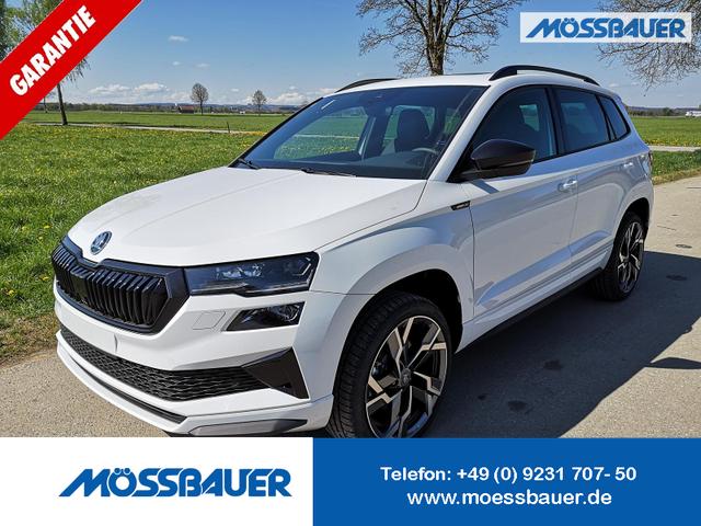 Skoda Karoq - Sportline 2.0TDI DSG 4x4 AHK Matrix Leder 19 Zoll
