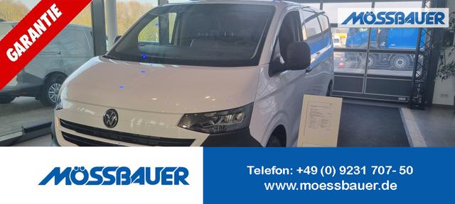 Volkswagen T7 Kastenwagen - Kurzer Radstand 2.0 TDI 81 kW 6-Gang , Klim,aanlage, 70 L Tank, Außenspiegel elektr. klappbar, Sitzpaket 8A, Reserverad Heckflügeltüren, Holzbodenbelag,