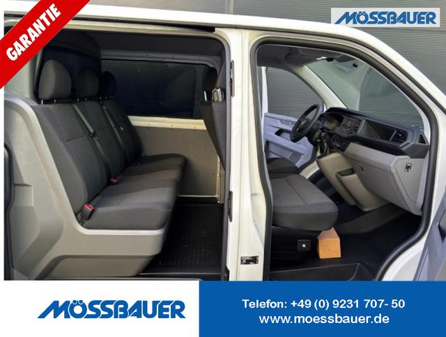 Volkswagen Transporter 6.1 Kastenwagen - DoKa Kasten lang FWD T6.1 (DoKa FWD) 2.0 TDI 110kW (150 PS) 6-Gang Schaltgetriebe