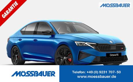 Skoda Octavia - RS 2,0 TSI 195kW/230PS DSG 7-Gang, 5-Jahre Skoda-Garantie, ACC, Matrix, el. Heckklappe, beh. Sitze v.+ Windschutzscheibe + Lenkrad, Climatronic, PDC v+h, Kamera, NAVI, VIRTUAL COCKPIT, Smart Link, Kessy, SIDE ASSIST