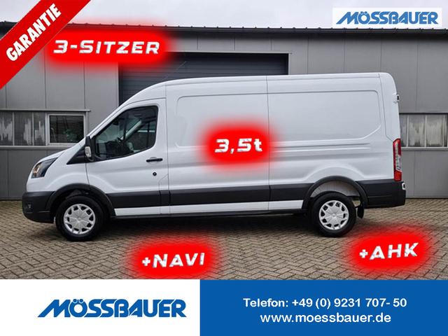 Ford Transit - L3H2 2.0 TDCi 130PS Trend 3,5t 3-Sitzer AHK Klima Navi Bluetooth DAB Frontscheibe beheizb. PDC v+h Rückf.Kamera Tempomat