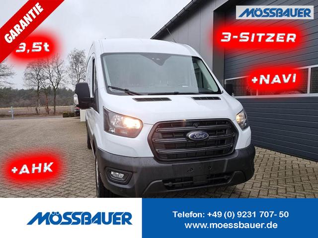 Ford Transit - L3H2 2.0 TDCi 130PS Trend 3,5t 3-Sitzer AHK Klima Navi Bluetooth DAB Frontscheibe beheizb. PDC v+h Rückf.Kamera Tempomat