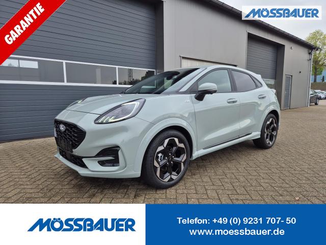 Ford Puma - ST-Line X 1.0 EcoBoost Hybrid 125PS Automatik NEUES MODELL 360°Kamera AbstandsTempomat el.Heckklappe Premium Leder (Sensico) B+O-Sound Klimaautomatik Sitzheizung Lenkradheizung Frontscheibe beheizb. Ford-Navi SYNC4 Bluetooth Apple CarPlay Android A