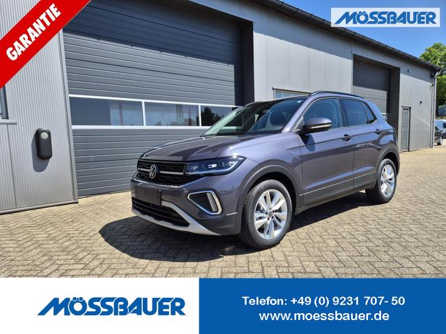 Volkswagen T-Cross - 1.0 TSI 116PS DSG Life LED-Matrix-Scheinwerfer Klimaautomatik Sitzheizung PDC Rückf.Kamera 17-LM abged.Scheiben 2xKeyless DAB+ Bluetooth Touchscreen Apple CarPlay Android Auto