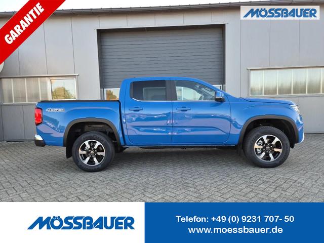 Volkswagen Amarok - Style DoKa 3.0 TDI 240PS 4x4 Automatik Laderaumabdeckung Navi Lenkradheizung Frontscheibe beheizb. Sitzheizung AHK Rückf.Kamera ACC Klimaautomatik PDC v+h Apple Carplay Android Auto 2xKeyless 18"LM