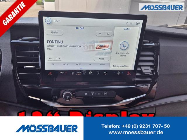 Ford Transit - L2H2 2.0 EcoBlue 130PS Trend 3,5t 2-Sitzer AHK Sitzheizung Lenkradheizung Frontscheibe beheizb. Klimaautomatik PDC v+h Rückf.Kamera Bluetooth DAB Apple CarPlay Android Auto Tempomat Ganzj.Reifen