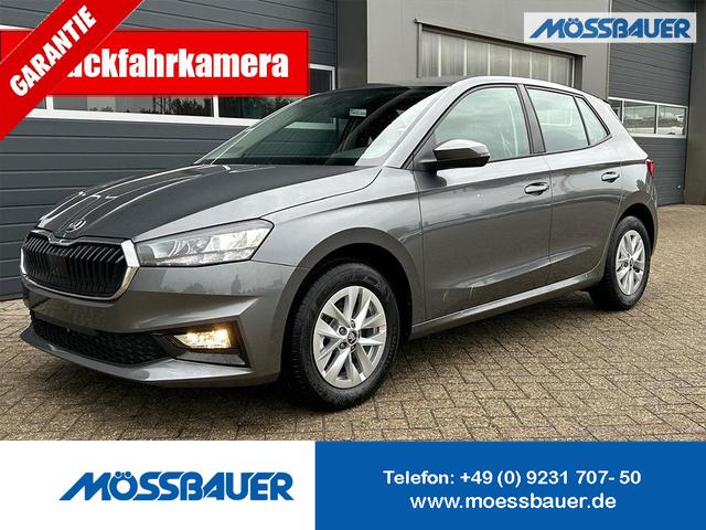 Skoda Fabia - 1.0 TSI 115PS DSG Selection 5-türig 15"LM Rückf.Kamera Parksensoren Sitzheizung Multifunktionslenkrad Klima Skoda-Radio Bluetooth Touchscreen Tempomat Nebelsch. Apple CarPlay + Android Auto
