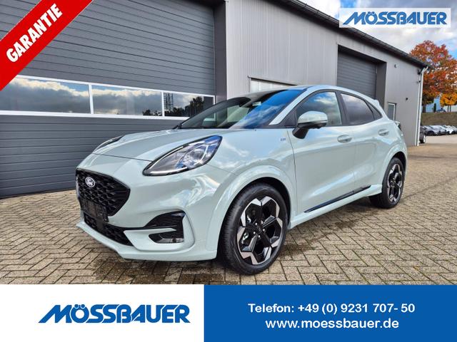 Ford Puma - ST-Line X 1.0 EcoBoost Hybrid 125PS Automatik NEUES MODELL 360°Kamera AbstandsTempomat el.Heckklappe Premium Leder (Sensico) B+O-Sound Klimaautomatik Sitzheizung Lenkradheizung Frontscheibe beheizb. Ford-Navi SYNC4 Bluetooth Apple CarPlay Android A