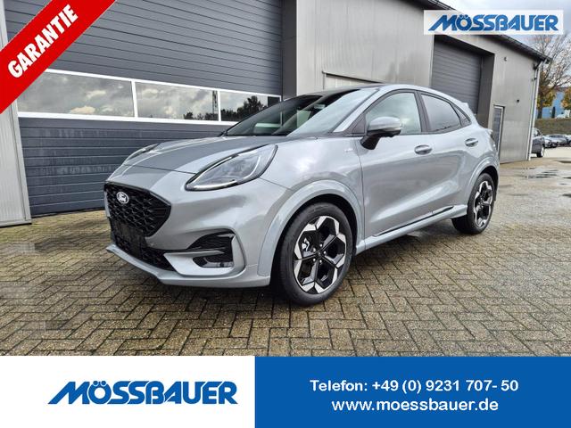 Ford Puma - ST-Line X 1.0 EcoBoost Hybrid 125PS Automatik NEUES MODELL 360°Kamera AbstandsTempomat el.Heckklappe Premium Leder (Sensico) B+O-Sound Klimaautomatik Sitzheizung Lenkradheizung Frontscheibe beheizb. Ford-Navi SYNC4 Bluetooth Apple CarPlay Android A