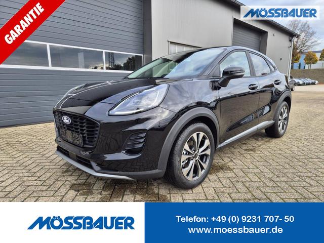 Ford Puma - Titanium 1.0 EcoBoost Hybrid 125PS Automatik Klimaautomatik Sitzheizung Lenkradheizung Frontscheibe beheizb. LED-Scheinwerfer Ford-Navi SYNC4 Bluetooth Apple CarPlay Android Auto PDC 17-LM
