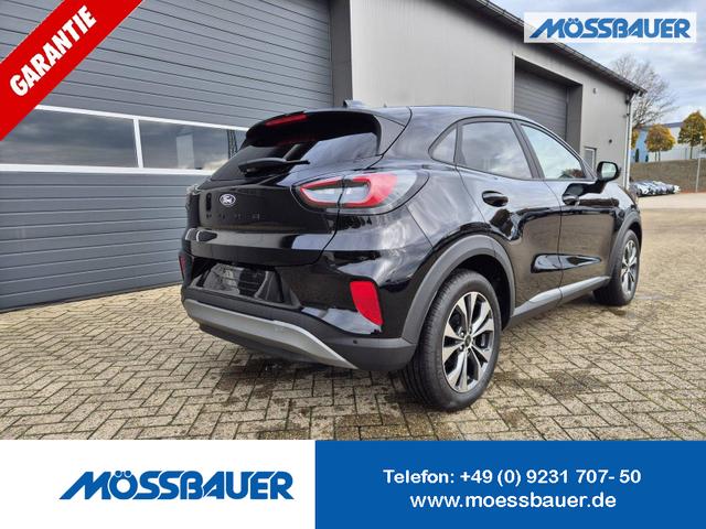 Ford Puma - Titanium 1.0 EcoBoost Hybrid 125PS Automatik Klimaautomatik Sitzheizung Lenkradheizung Frontscheibe beheizb. LED-Scheinwerfer Ford-Navi SYNC4 Bluetooth Apple CarPlay Android Auto PDC 17-LM