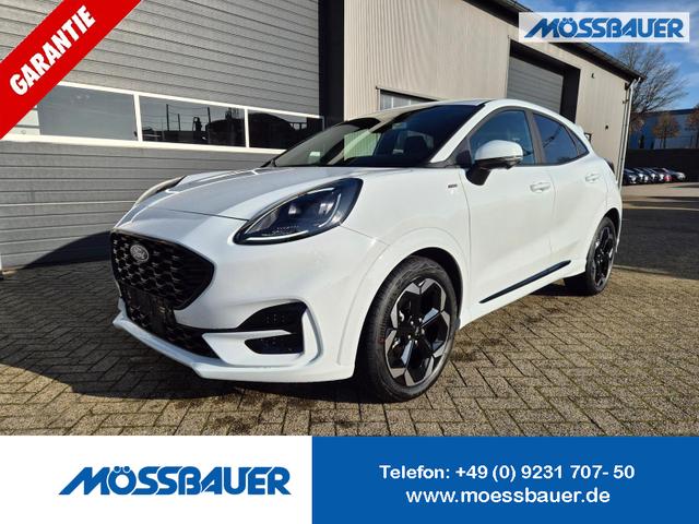 Ford Puma - ST-Line X 1.0 EcoBoost Hybrid 125PS Automatik NEUES MODELL 360°Kamera AbstandsTempomat el.Heckklappe Premium Leder (Sensico) B+O-Sound Klimaautomatik Sitzheizung Lenkradheizung Frontscheibe beheizb. Ford-Navi SYNC4 Bluetooth Apple CarPlay Android A