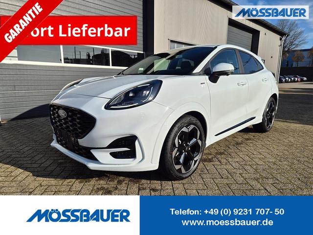 Ford Puma - ST-Line X 1.0 EcoBoost Hybrid 125PS Automatik NEUES MODELL 360&deg;Kamera AbstandsTempomat el.Heckklappe Premium Leder (Sensico) B+O-Sound Klimaautomatik Sitzheizung Lenkradheizung Frontscheibe beheizb. Ford-Navi SYNC4 Bluetooth Apple CarPlay Android A