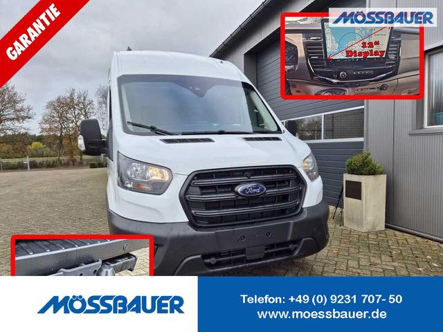 Ford Transit - 350 L4H3 2.0 EcoBlue 130PS Trend Heckantrieb 3,5t 2-Sitzer AHK Sitzheizung Frontscheibe beheizb. Klimaautomatik Navi PDC v+h Bluetooth DAB Apple CarPlay Android Auto Tempomat Ganzj.Reifen