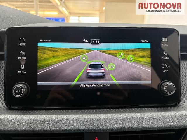 Skoda Kamiq SELECTION DSG KESSY RFK LED NSW KLIMAAUTOMATIK PDC v+h 