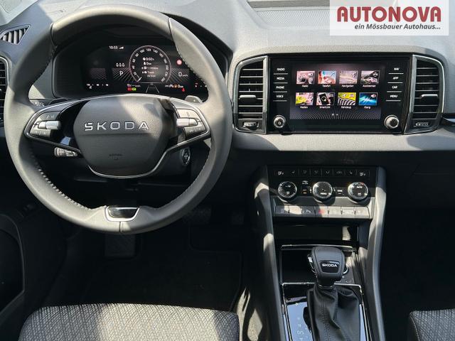 Skoda Karoq Extra Plus 2.0 TDI DSG AHK*Android Auto*Matrix*E-Heck*SHZ*ACC*Keyless*Kamera*17" LM* 2Z Klimaauto*SUNSET 