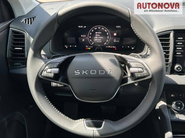 Skoda Karoq Extra Plus 2.0 TDI DSG AHK*Android Auto*Matrix*E-Heck*SHZ*ACC*Keyless*Kamera*17" LM* 2Z Klimaauto*SUNSET 
