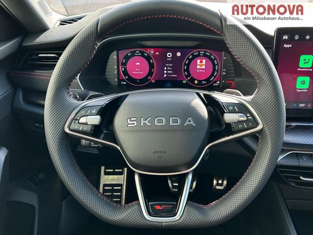 Skoda Octavia Combi RS Kombi 2.0 TSI DSG 265 PS AHK*Panorama*DCC*19"*Android Auto*Navi*SHZ*360&deg;*E-Heck 