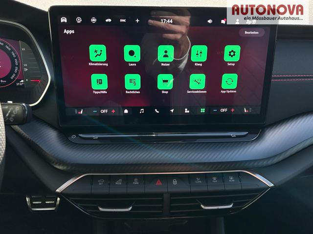 Skoda Octavia Combi RS Kombi 2.0 TSI DSG 265 PS AHK*Panorama*DCC*19"*Android Auto*Navi*SHZ*360&deg;*E-Heck 