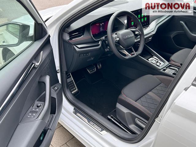 Skoda Octavia Combi RS Kombi 2.0 TSI DSG 265 PS AHK*Panorama*DCC*19"*Android Auto*Navi*SHZ*360&deg;*E-Heck 