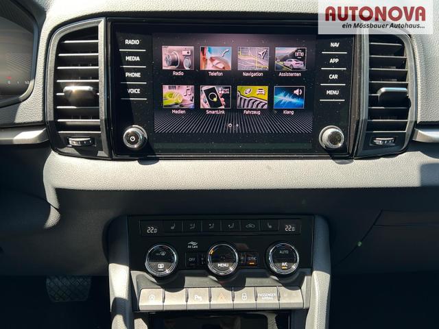 Skoda Karoq Extra 1.5 TSI DSG AHK*Android Auto*SHZ*ACC*Keyless*Kamera*17" LM* 2Z Klimaauto*SUNSET 