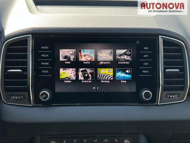 Skoda Karoq Extra 2.0 TDI DSG AHK*Android Auto*SHZ*ACC*Keyless*Kamera*17" LM* 2Z Klimaauto*SUNSET 