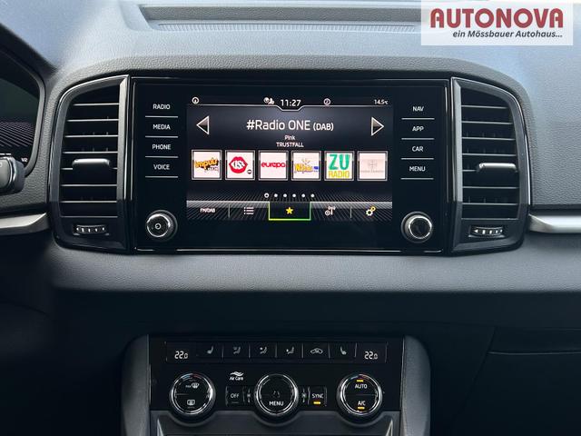 Skoda Karoq Selection 2.0 TDI DSG 4x4 AHK*Android Auto*ACC*SHZ*Kamera*Keyless*PDC v/h*Klimaauto*SUNSET*LED 