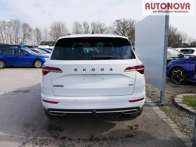 Skoda Karoq Sportline 2.0 TSI 4x4 DSG DSG*ACC*AHK-SCHWENKBAR*PDC-HINTEN*KESSY*LENKRADHEIZUNG* 