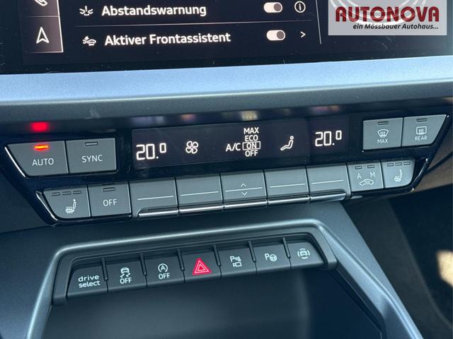 Audi / A3 Sportback / Schwarz / / / ACC+KAMERA+SHZ+LED+16LM+APP, Beispielbilder, ggf. teilweise mit Sonderausstattung