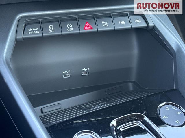 Audi / A3 Sportback / Schwarz / / / ACC+KAMERA+SHZ+LED+16LM+APP, Beispielbilder, ggf. teilweise mit Sonderausstattung