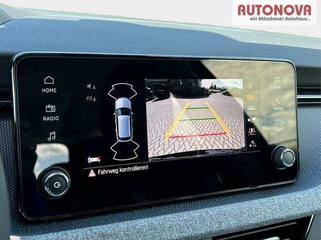 Skoda / Kamiq / Schwarz / / / SHZ+KAMERA+SMARTLINK+PDC+LED+16 ALU, Beispielbilder, ggf. teilweise mit Sonderausstattung
