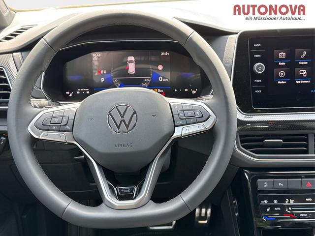 Volkswagen / T-Cross / Silber / / / MATRIX+SHZ+KAMERA+ACC+18'' ALU+KESSY+APP, Beispielbilder, ggf. teilweise mit Sonderausstattung