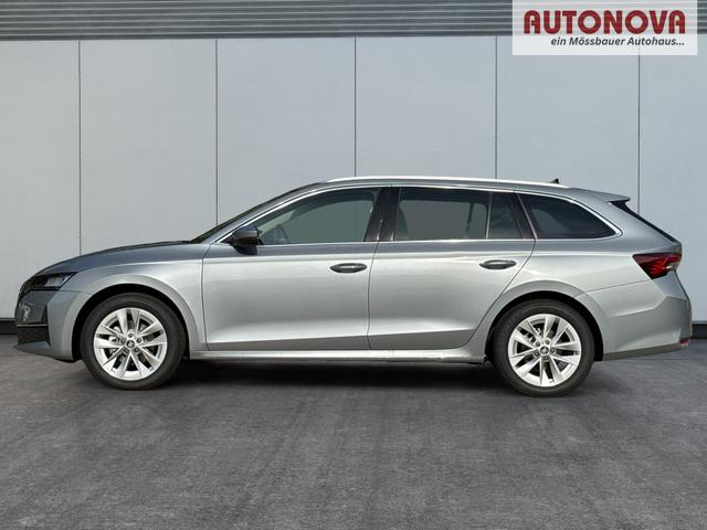 Skoda / Octavia Combi / Silber / / / ACC+AHK+eHK+KAM+PDC+LED+17ALU+SHZ