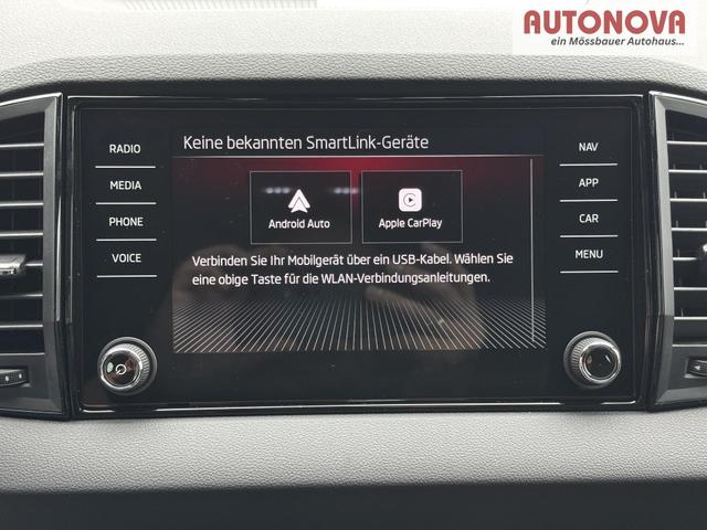 Neue Skoda Karoq Sportline top Austastung 