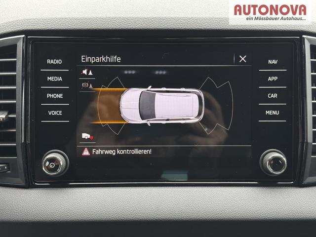 Neue Skoda Karoq Sportline top Austastung 