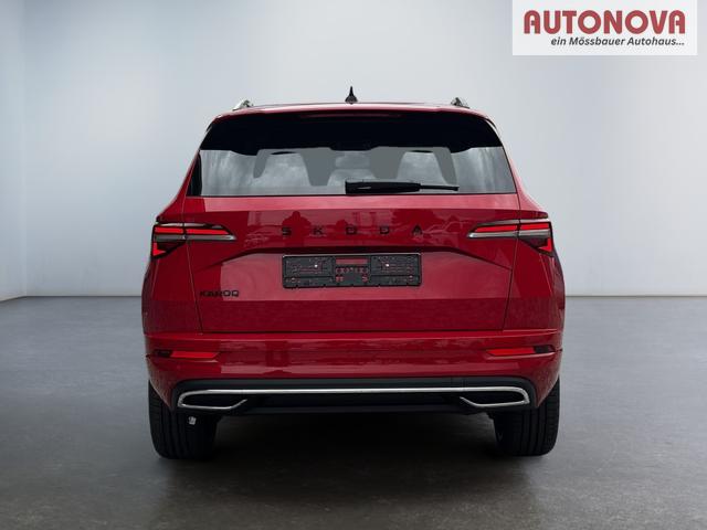 Neue Skoda Karoq Sportline top Austastung 