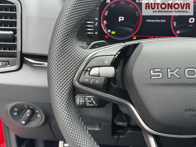 Neue Skoda Karoq Sportline top Austastung 
