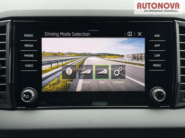 Neue Skoda Karoq Sportline top Austastung 