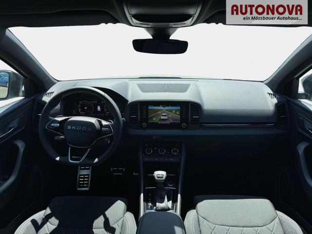 Skoda Karoq Sportline 1,5 TSI DSG 2ZKlima AHK 4x Sitzheizung beheizte Frontscheibe Canton Totewinkel 5J Garantie 