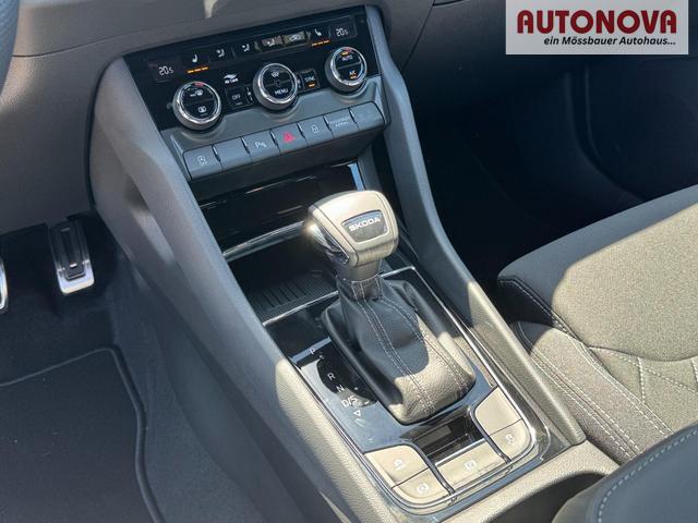 Skoda Karoq Sportline 1,5 TSI DSG 2ZKlima AHK 4x Sitzheizung beheizte Frontscheibe Canton Totewinkel 5J Garantie 
