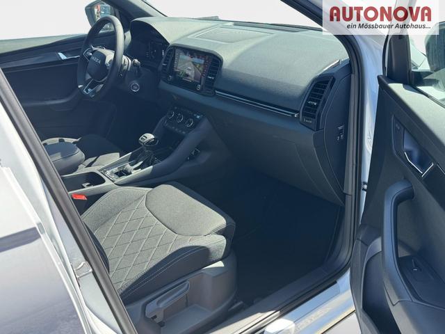 Skoda Karoq Sportline 1,5 TSI DSG 2ZKlima AHK 4x Sitzheizung beheizte Frontscheibe Canton Totewinkel 5J Garantie 