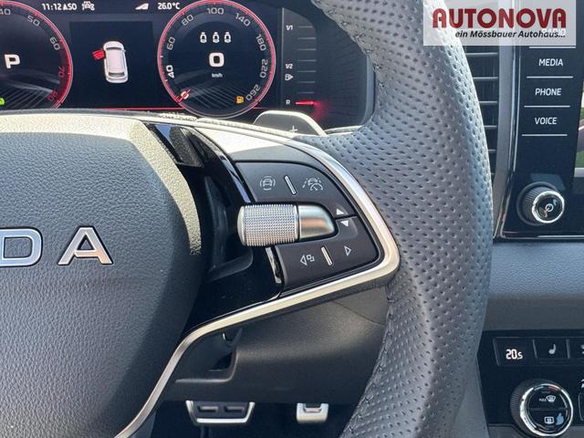 Skoda Karoq Sportline 1,5 TSI DSG 2ZKlima AHK 4x Sitzheizung beheizte Frontscheibe Canton Totewinkel 5J Garantie 